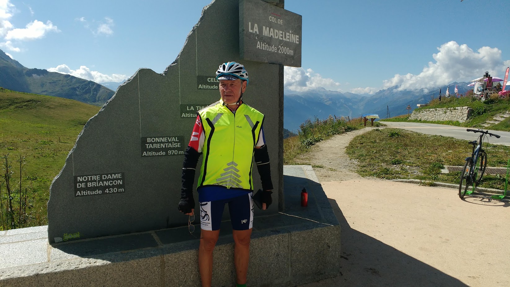 col de La Madeleine 2000m