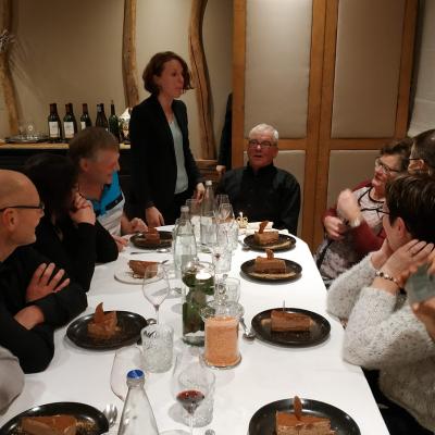 repas du club ACVS 2019 chez la mère Duval